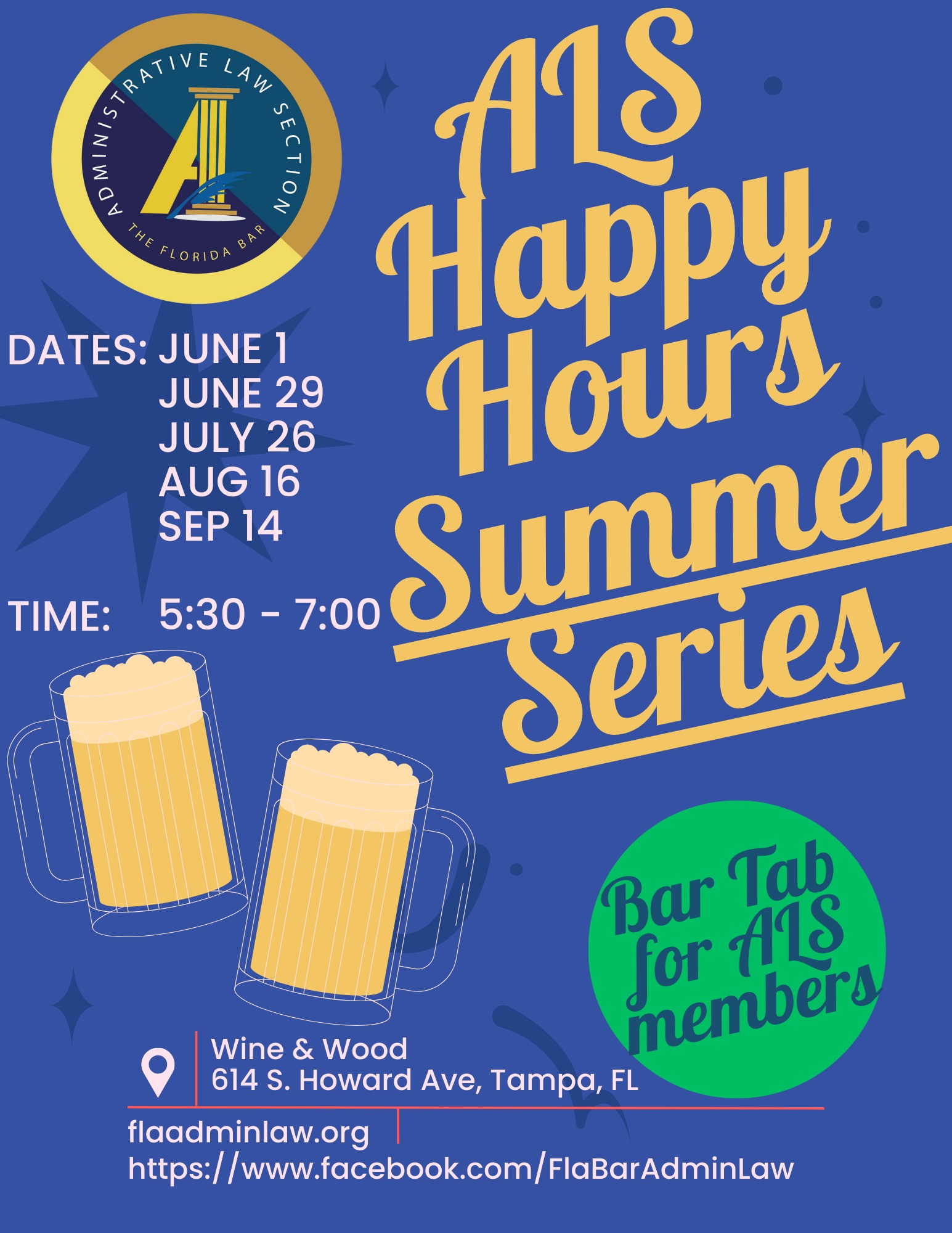 Tampa Summer Happy Hour Summer Series Administrative Law Section of